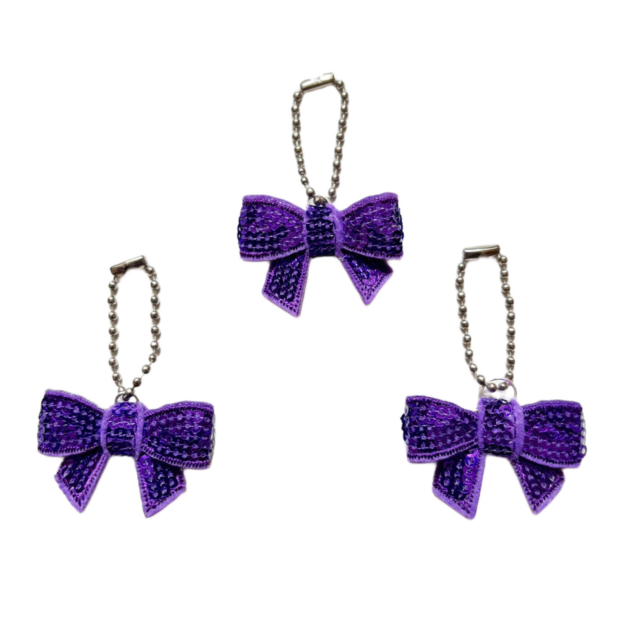 Mini Purple Bow